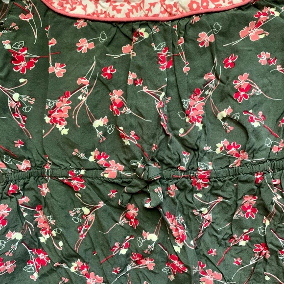 Girls Boho Style Floral Tunic - Picture 4 of 13